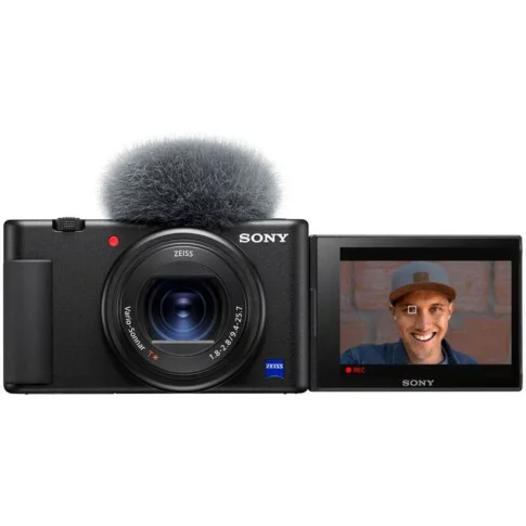 Sony ZV-1 Digital Camera (Black) with NP-BX1 Battery & 64 GB Memory Card – 2 Yrs Warranty