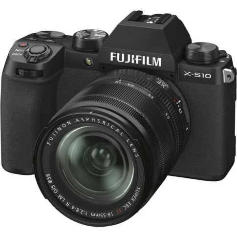 Fujifilm X-S10 Camera with 18-55mm lens Black
