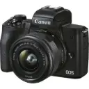 Canon EOS M50 Mark II Mirrorless Camera with 15-45mm Lens (Black)