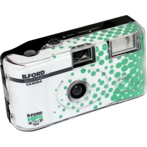 Ilford HP5 Plus Single Use Disposable Camera With Flash 27 Exposures, 1174168