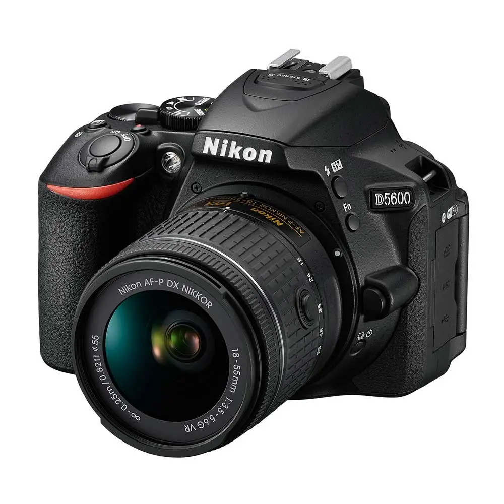 Nikon D5600 DSLR Camera Body with AF-P DX Nikkor 18-55 MM F/3.5-5.6G VR (Imported)