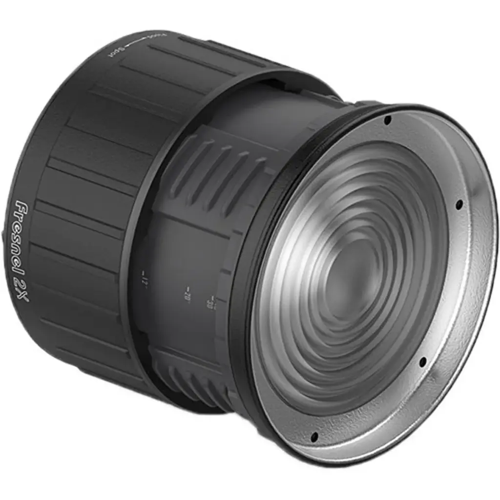 Aputure Fresnel 2X Lens Mount for Aputure 120D ii, 300D, LS C300D and Other Bowen-S Mount Lights with DigiKit Cleaning Cloth