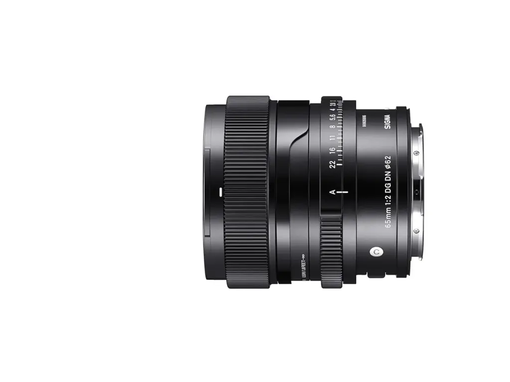 Sigma 65mm F/2 DG DN Contemporary Lens for Sony E Mount Mirroless Cameras (353965) (Black)