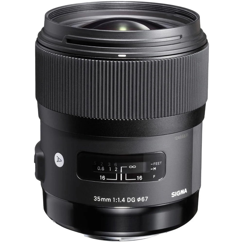 Sigma 35mm f/1.4 DG HSM Art Lens for Sony E-Mount Cameras (Black) (340965)