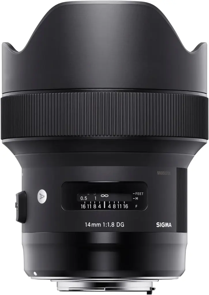 Sigma 14mm f/1.8 Art DG HSM Lens (for Sony E Cameras)