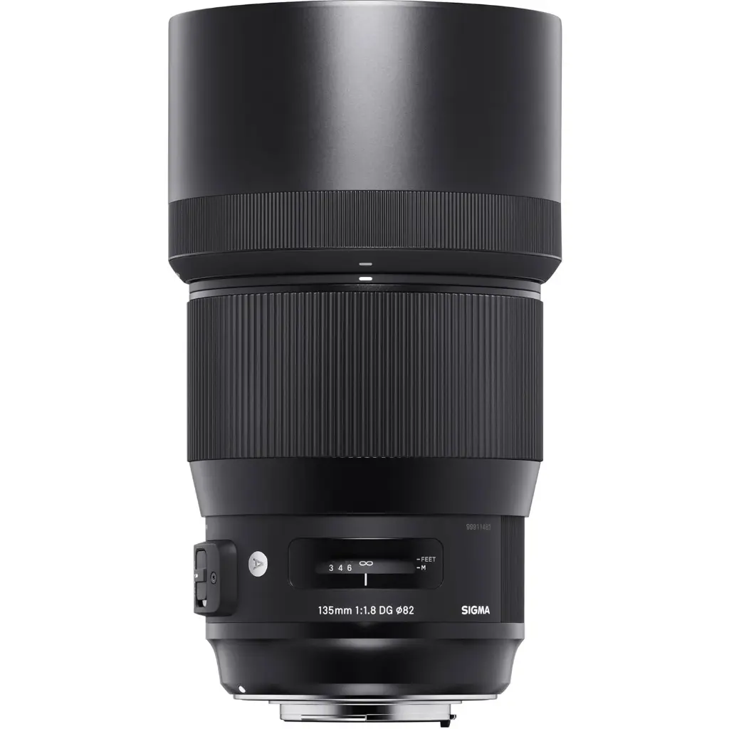 Sigma 135 mm f/1.8 DG HSM Art Lens for Canon DSLR Cameras (Black)