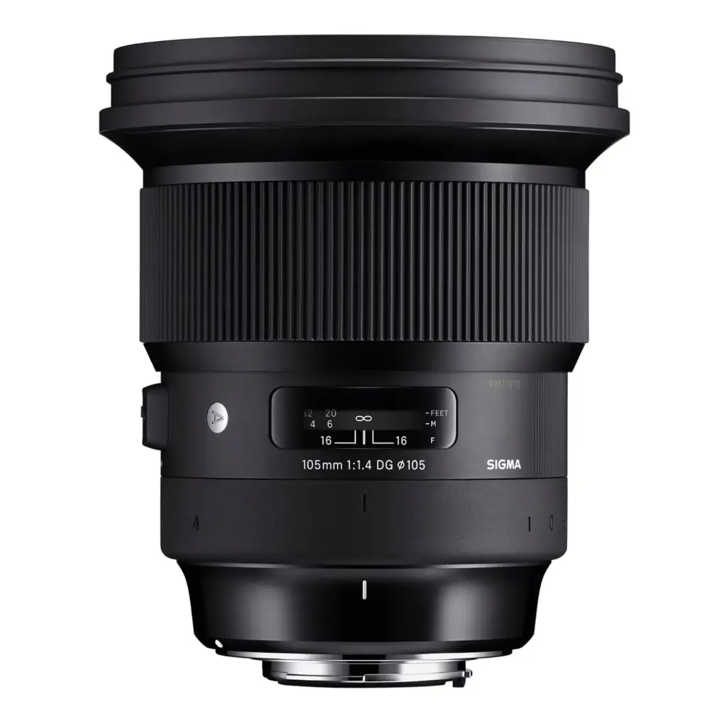 Sigma 105mm f/1.4 DG HSM Art Lens for Sony E-Mount Cameras-Black