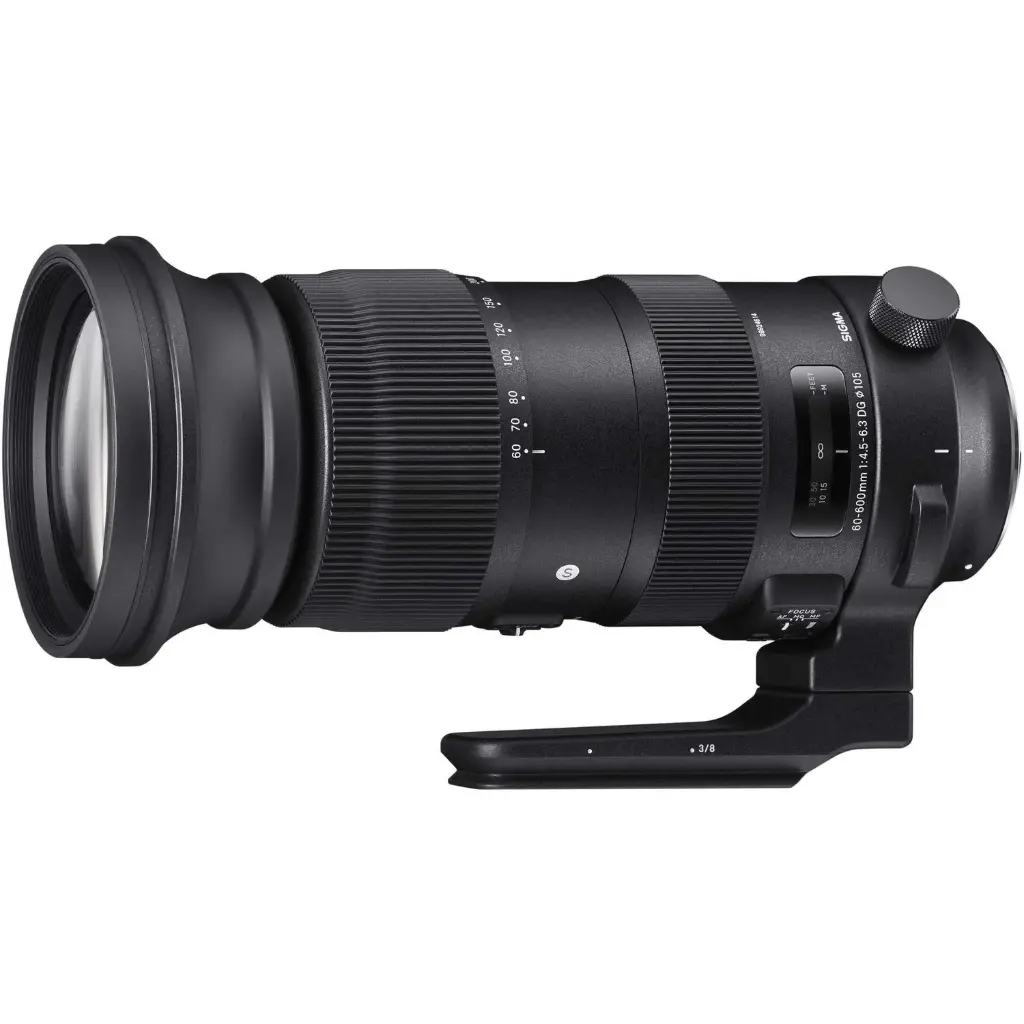 Sigma 60-600mm f/4.5-6.3 DG OS HSM Lens Sports for Nikon DSLR Cameras (Black)
