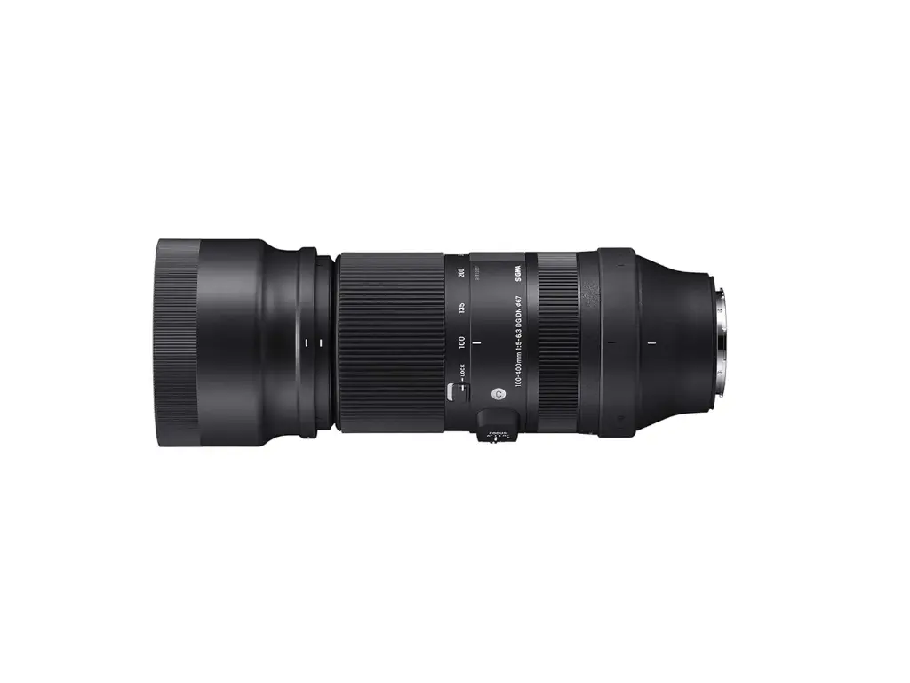Sigma 100-400mm f/5-6.3 DG DN OS Contemporary Lens for Sony E (Black)