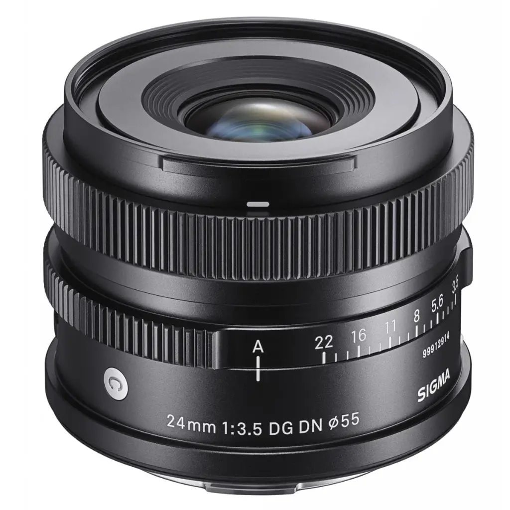 Sigma 24mm F3.5 DG DN Lens for L-Mount, Black (404969)
