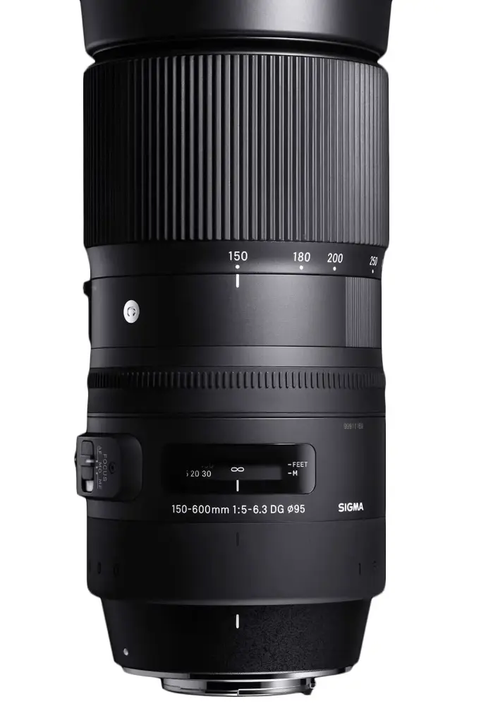 SIGMA 150-600mm F/5-6.3 Dg Os Hsm Contemporary Canon DSLR Telephoto Zoom Lens  (Black, 150-600 mm)