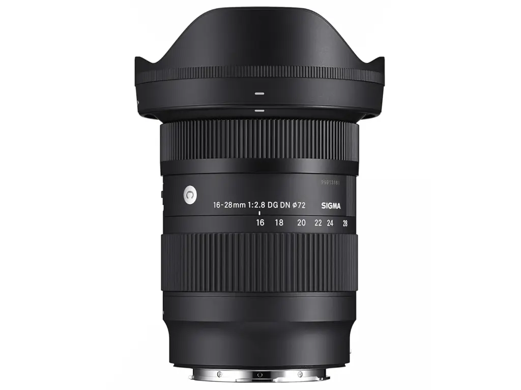 Sigma 16-28mm f/2.8 DG DN Contemporary Lens for Leica L Mount Full Frame Mirrorless Cameras Black