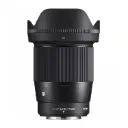 Sigma 16mm f/1.4 DC DN Contemporary Lens for FUJIFILM X Mount Mirrorless Cameras(APS-C Format) (Black)