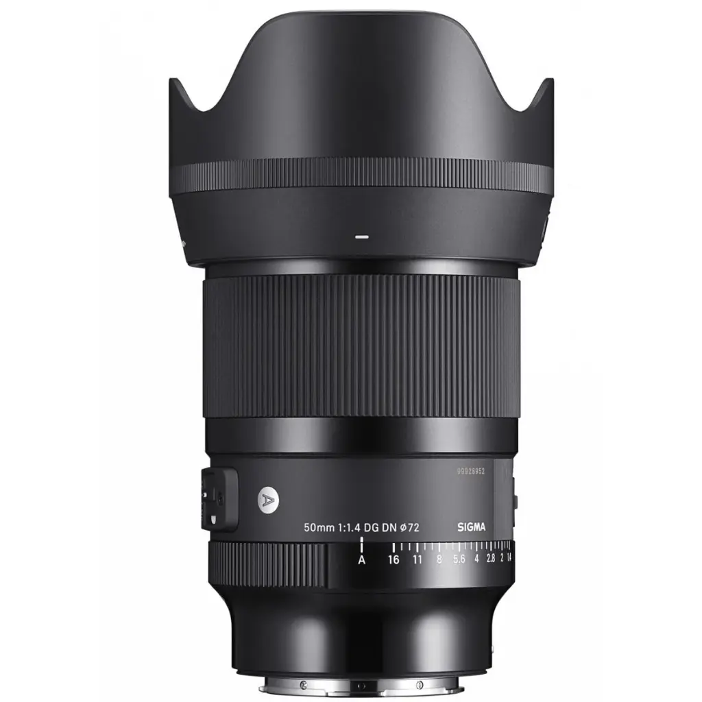 Sigma 50mm F/1.4 DG DN Art Lens Leica L for Mirrorless DSLR Cameras, Black