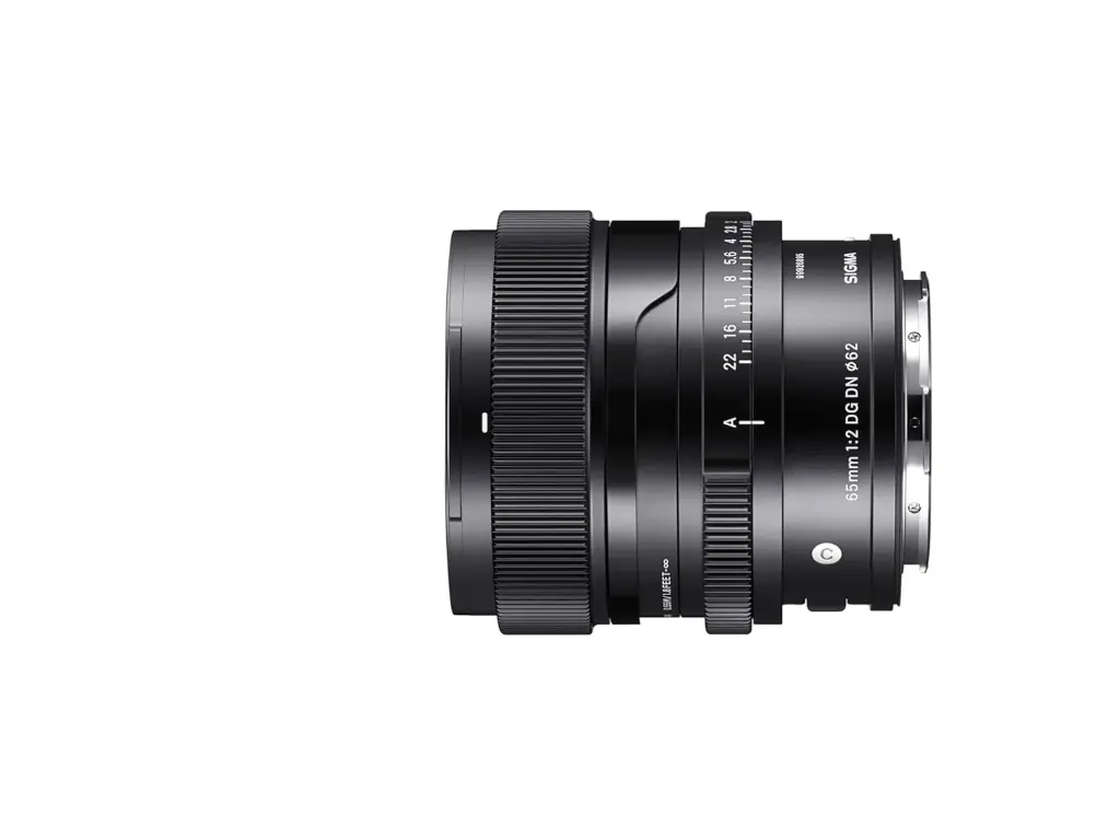 Sigma 65mm F/2 DG DN Contemporary Lens for Sony E Mount Mirroless Cameras (353965) (Black)