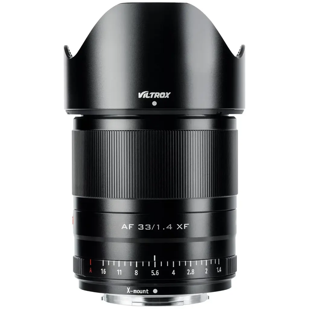 VILTROX 33mm 1.4 fujifilm AF 33mm F1.4 XF Auto Focus Fixed Focus Lens for Fujifilm Fuji X-Mount Camera X-T3 X-T2 X-H1 X20 X-T30 X-T20 (Black)
