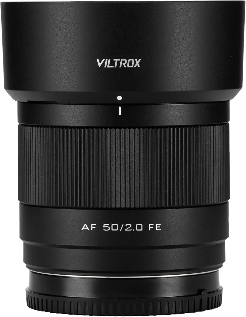 VILTROX 50mm F2 Full Frame Lens for Sony, AF 50mm f/2.0 FE Standard Prime Lens for Sony e Mount, FE Ultra-Compact e Mount Lens for A7RV ZVE1 A7CR A7CII...