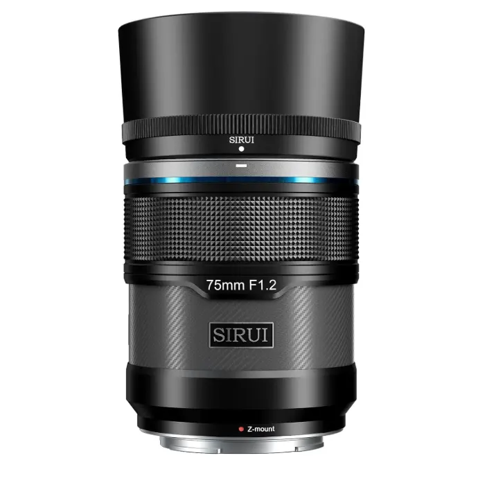 SIRUI Sniper 75mm Autofocus Lens, F1.2 Telephoto APS-C Camera Lens for Z8, Z9, Z5, Z6, Z7, Zfc (Z Mount, Black)