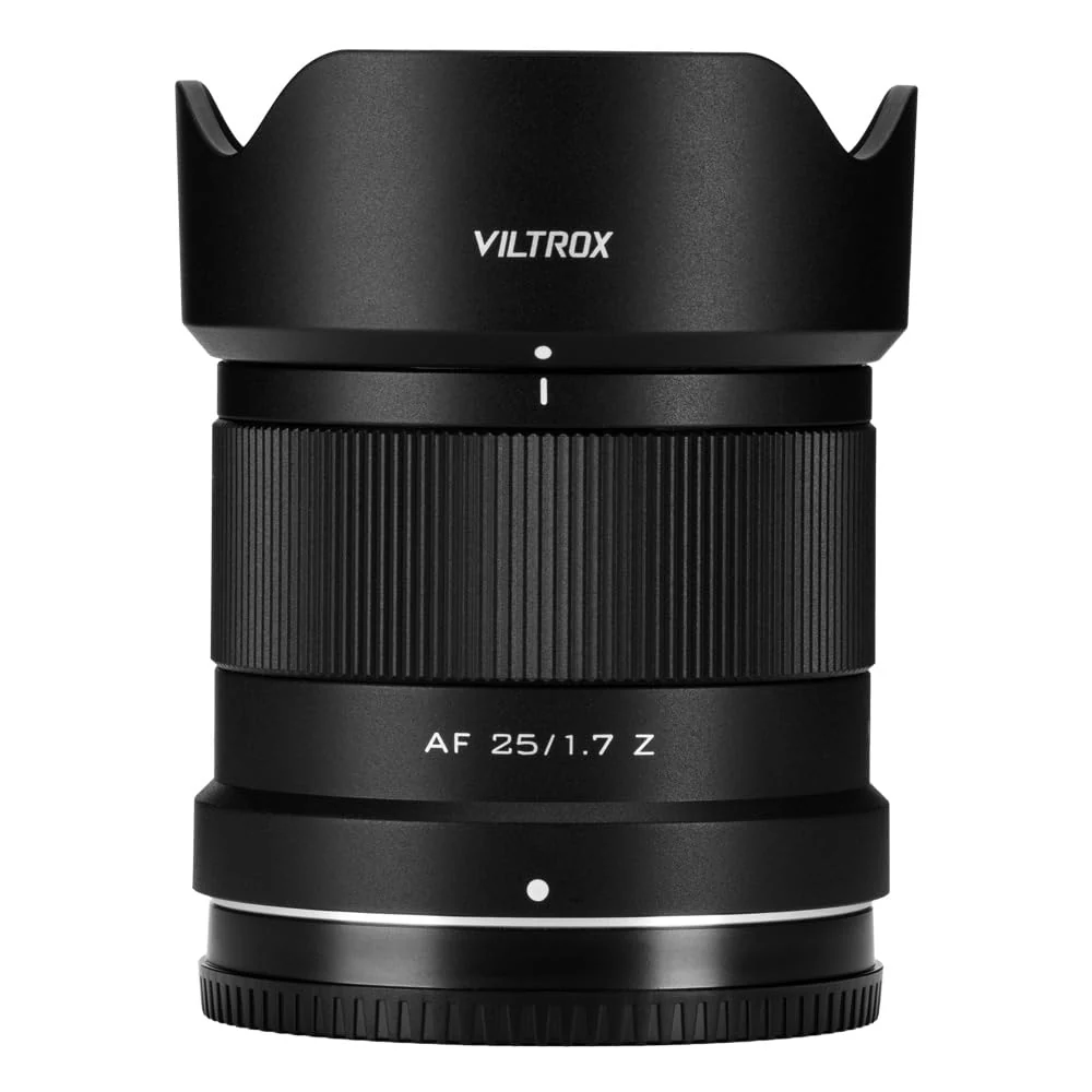 VILTROX 25mm f/1.7 F1.7 APS-C Auto Focus Lens for Z-Mount Cameras,Large Aperture Camera Lens for Nikon Zfc Z30 Z50 Z8 Z8II Z7 Z7II Z6 Z6II Z5 Z9