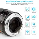 VILTROX 56mm F1.4 f/1.4 Autofocus E Lens for Sony E Mount a6300 a6400 a6500 a6600 a7 a7S a7c a7? a7R? a7S? a7? a7R? a7R? (Black)