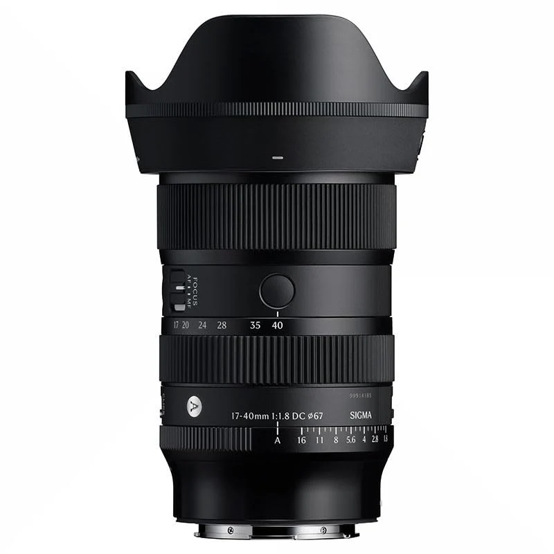 Sigma 17-40mm f/1.8 DC Art Lens for L-Mount Mirrorless Cameras