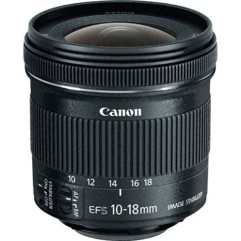 Canon EF-S 10-18mm f/4.5-5.6 IS STM Lens – Imported