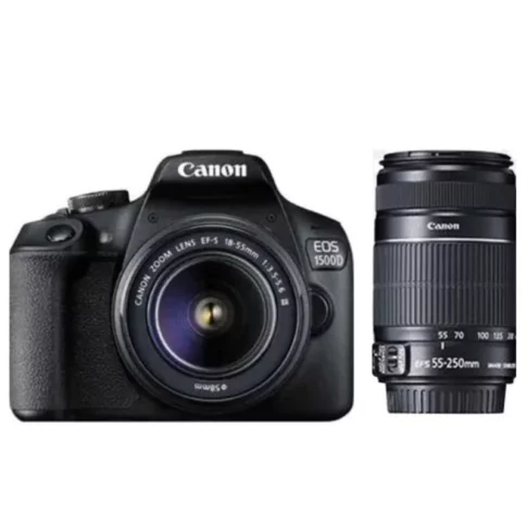 Canon EOS 1500D Camera with EF-S 18-55mm IS II Lens Combo