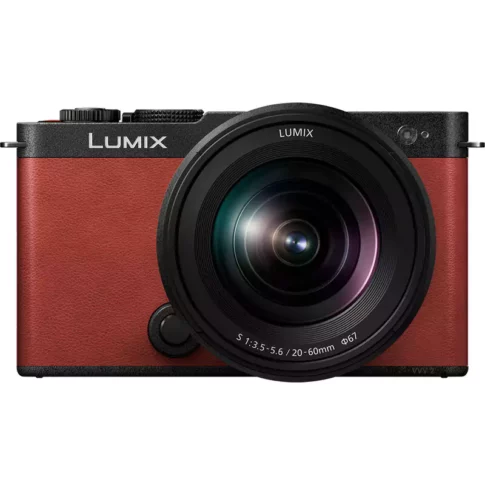 Panasonic Lumix S9 Mirrorless Camera with S 20-60mm f/3.5-5.6 Lens (Crimson Red)