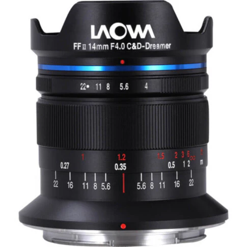Laowa 14mm f/4 FF RL Lens for Sony FE (Zero-D, Manual Focus)