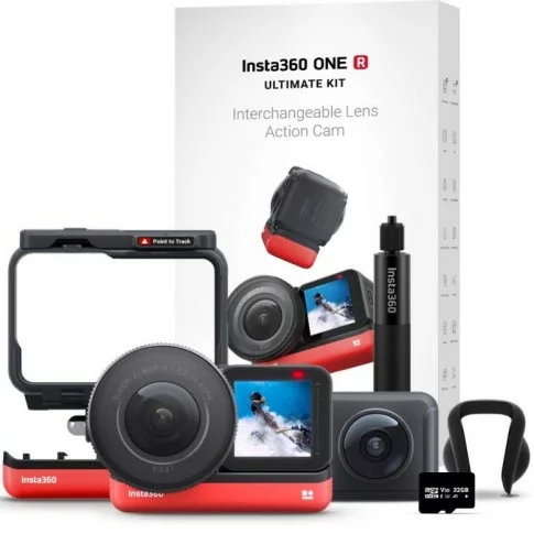 Insta360 One R Ultimate Kit Sports and Action Camera