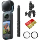 Insta360 X4 Motorcycle Bundle Standard Kit, 360° 8K Action Camera