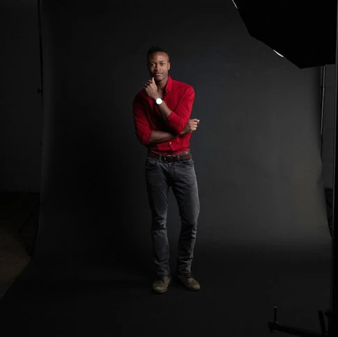 Jet Black Color Seamless Background Paper for Photography