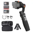 Hohem iSteady Pro 4 Action Camera Gimbal 3-Axis Splashproof Stabilizer for GoPro Hero 11/10/9/8/7/6/5/4/3,DJI OSMO Action,Insta360 ONE R,Sony RX0,Quick...