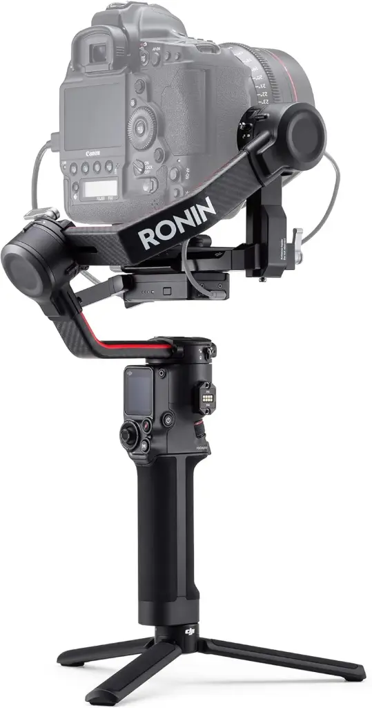 DJI RS 2 Combo - 3-Axis Gimbal Stabilizer for DSLR and Mirrorless Cameras, Nikon, Sony, Panasonic, Canon, Fuji, 10lbs Tested Payload, 1.4” Full-Color...