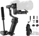 ZHIYUN Weebill 3S Combo 3-Axis Gimbal Stabilizer for DSLR and Mirrorless Camera Compatible with Sony Nikon Canon Panasonic Lumix Extendable Sling Grip...