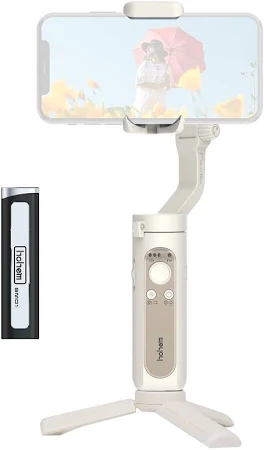 Hohem iSteady X Folding Smartphone Gimbal Stabilizer (White)