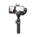Hohem iSteady M6 Kit Smartphone Gimbal Stabilizer 3-Axis with Magnetic Fill Light AI Tracking Sensor with OLED Display for iPhone Android Max Payload 400g |...