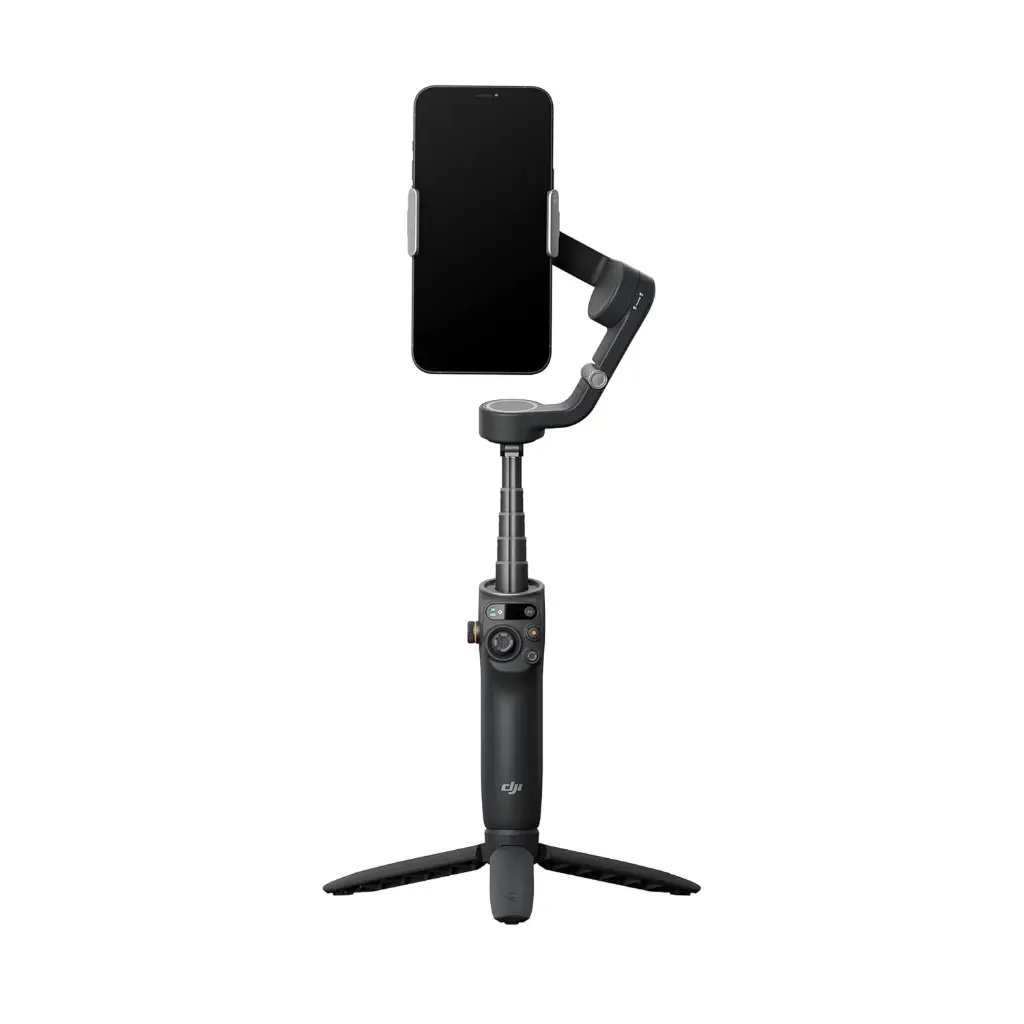 DJI OSMO Mobile 6 Smartphone Gimbal Stabilizer, 3-Axis Phone Gimbal, Built-in Extension Rod, Portable and Foldable for Android & iPhone, Vlogging...