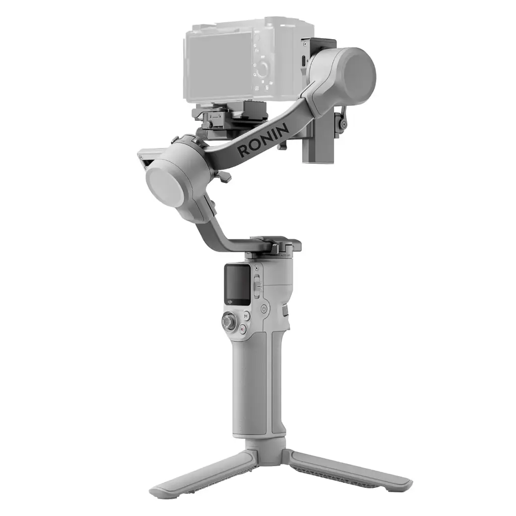 DJI RS 4 Mini, Gimbal Stabilizer for Cameras, Auto Axis Locks, Camera Gimbal, Native Vertical Shooting