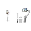 DJI OM 5-Handheld 3-Axis Smartphone Gimbal Stabilizer with Grip Tripod, Built-in Extension Rod, Shot