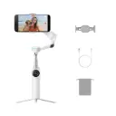 Insta360 Flow 2 Pro White - AI Tracking Phone Gimbal, 200+ App Tracking with DockKit, Multi-Person Tracking, 360º Pan Tracking, Built-in Tripod/Selfie Stick...