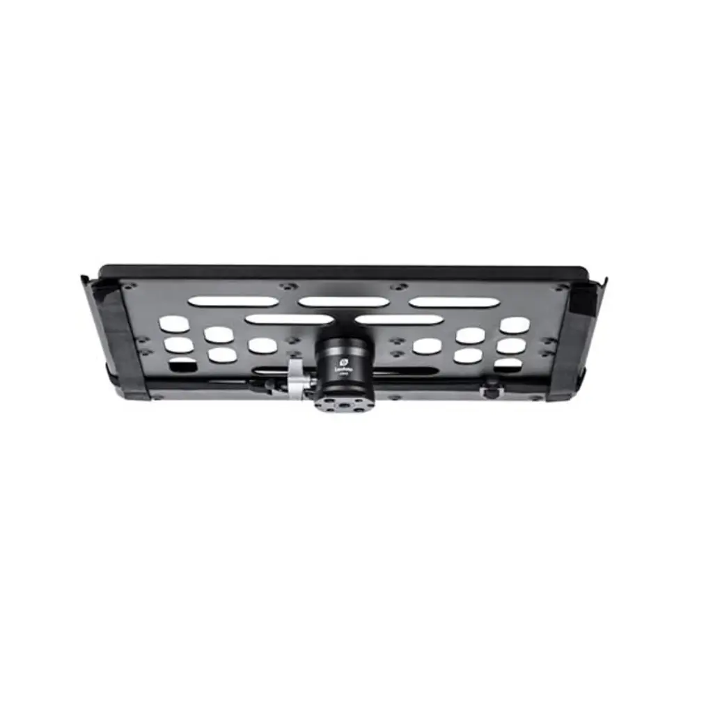Leofoto LCH-02 16" Laptop / Projector Tray / Combined with Tripod 3/8" &1/4" Mounting Sockets / Arca Swiss Dovetail Panning Base