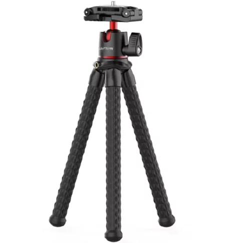 MT-11 Camera Flexible Tripod, Cell Phone Tripod Gorilla Tripod Lightweight Bendable Tripod with Heavy Duty Smartphone Stand