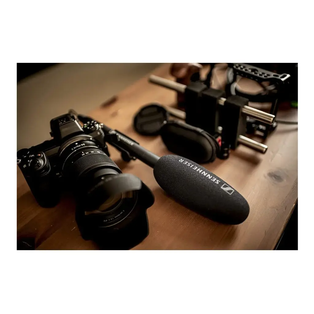 Sennheiser Professional Audio MKE 600 Professional Shotgun XLR Unidirectional Microphone For Video Cameras Ideal For Youtubers,Vloggers,Filmmakers,Mobile...