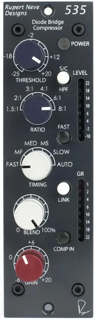 Rupert Neve Designs 535 500 Series Diode Bridge Compressor