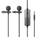 GODOX LMD-40C Dual Omnidirectional Lavalier Auxiliary Microphone (Black)