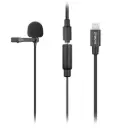 Boya by-M2 Clip-On Lavalier Microphone Lightning Port for iOS Devices Phone Tablet Recording V-Log Making Broadcasting - XLR