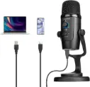 Boya BY-PM500 USB Microphone Compatible with C-Type Smartphones, Computers with USB Port. for Youtubers, Music Creators, Podcasters