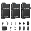Boya by-WM4 PRO-K2 Dual-Channel Digital Wireless Auxiliary Omnidirectional Microphone