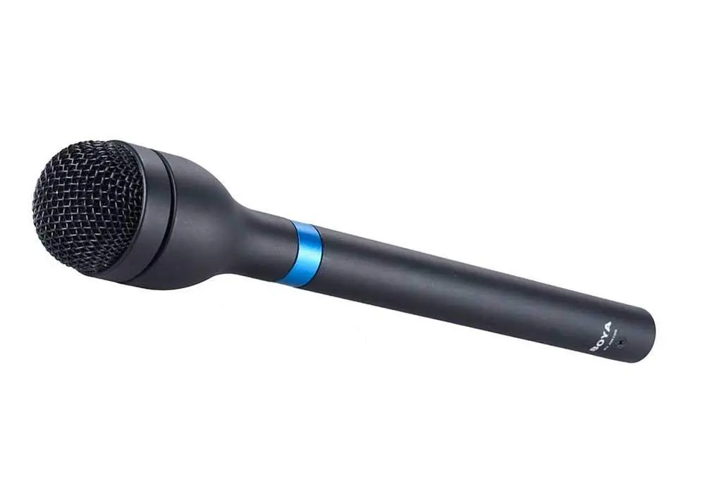 Boya by BY-HM100- Omni-Directional Wired Handheld Dynamic Microphone (Black)
